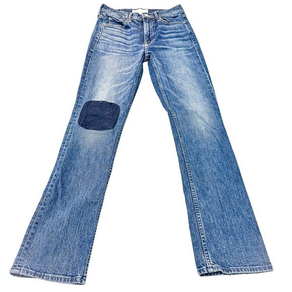 Mother Superior The Dutchie Ankle Cuff Beer Me Zip Fly Denim Jeans Size 26 - Picture 2 of 11